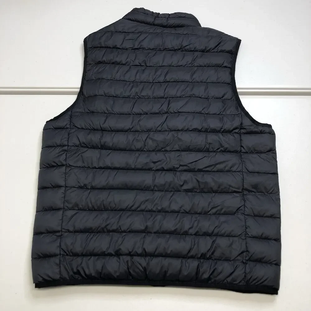 Club Room Men's Quilted Lightweight Puffer Softshell Vest Black MEDIUM